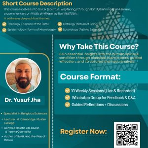 Sulūk and the Way of Return: A Thematic Analysis of Ibn ʿAjībah’s Īqāẓ al-Himam by Dr. Yusuf Jha